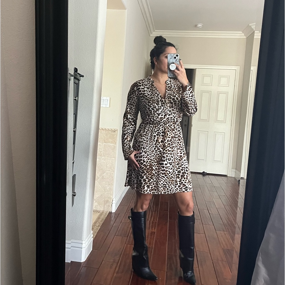 Perfect Leopard flowy dress